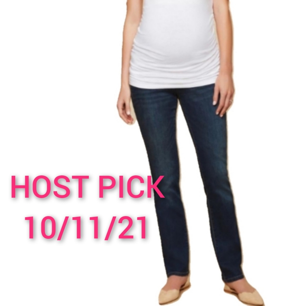 Host Pick✨MOTHERHOOD MATERNITY DARK WASH JEANS